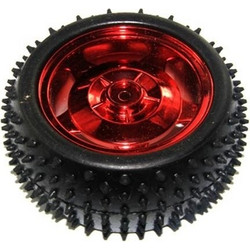 85MM 4WD / 2WD smart car wheels Red