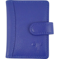 Δερμάτινη καρτοθηκη KION 602 BLUE RFID ΜΠΛΕ