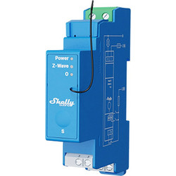 Shelly Qubino Pro 1 DIN rail Relay, 1-channel, Z-Wave - 3800235269091