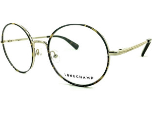 Longchamp LO2100 213 Ανδρικός Σκελετός Γυαλιών Οράσεως Μεταλλικός Χρυσός Καφέ