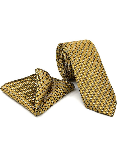 Legend - L-050-241/C - Gold - 7.5cm MICRO - Γραβάτα - gold