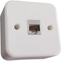 jager ΕΠΙΤΟΙΧΗ ΠΡΙΖΑ RJ45 CAT6 8Ρ8C (U1612)