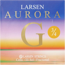 Larsen Strings Aurora Χορδή Τσέλου G Medium Tension 3/4