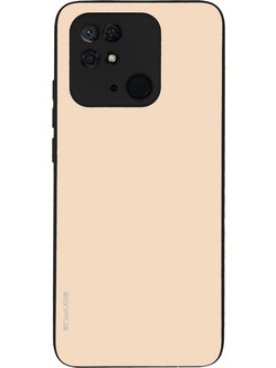 Sonique ColorBloc Back Cover Beige (Xiaomi Redmi 10C)