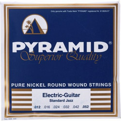 Pyramid Standard Jazz Σετ 6 Χορδές Ηλεκτρικής Κιθάρας Nickel Plated Steel 12-52"