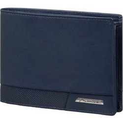 Δερμάτινο πορτοφόλι SAMSONITE PRODLX 6 144534 BLUE ΜΠΛΕ