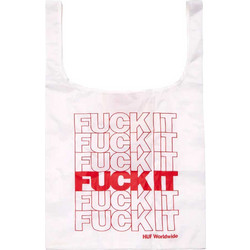 HUF Fuck It Packable Bodega Bag White