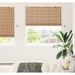 vidaXL Ρόλερ (στόρι) Φύση 140 x 220 cm Μπαμπού