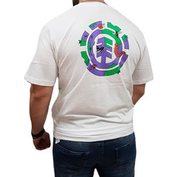 Element - ELYZT00511 - New World SS - WBB0/White - T-shirt - white