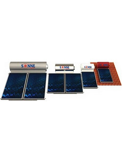 Sonne Αktion Phaethon Ηλιακός Θερμοσίφωνας 120lt 1.7m² Glass Τριπλής Ενέργειας Κεραμοσκεπής