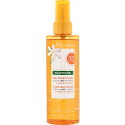 Klorane Polysianes Huile Seche Solaire Αντηλιακό Spray Σώματος SPF30 200ml