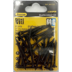 Βίδα γυψοσανίδας 3,5mmx40mm Bossram 30 τεμάχια 881722