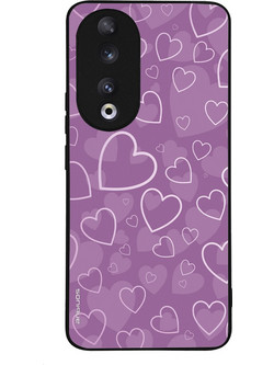 Sonique Heart Series Θήκη (Honor 90 5G) Βιολετί
