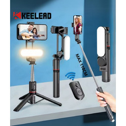 Τρίποδο Selfie Stick Bluetooth Με Φως LED για Smartphone 525539