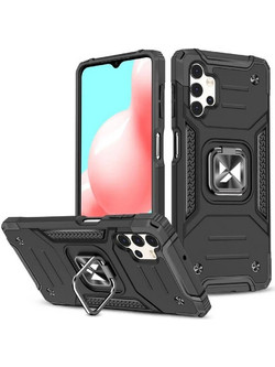 Wozinsky Ring Armor Tough Hybrid Back Cover Black (Samsung Galaxy A13 5G)