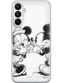 Disney Mickey and Minnie Full Print Secret White Θήκη Samsung Galaxy A15 4G/5G