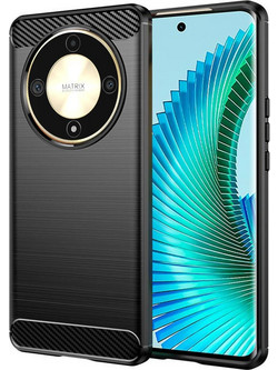 Techsuit Carbon Silicone Θήκη (Honor Magic6 Lite) Black
