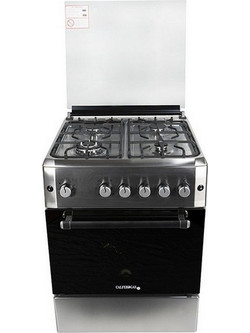 Calfer Gas F6TX40G2-XT Κουζίνα Αερίου 64lt με Εστίες Αερίου 60cm