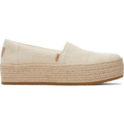 TOMS VALENCIA ΕΣΠΑΝΤΡΙΓΙΕΣ ΠΛΑΤΦΟΡΜΕΣ 10020710-NATURAL