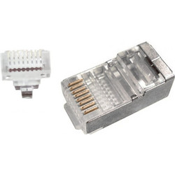 CABLEXPERT UNIVERSAL PASS-THROUGH MODULAR FTP PLUG 8P8C (50PACK)