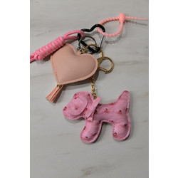 ALMA LIBRE Bag Charms PUPPY - PINK