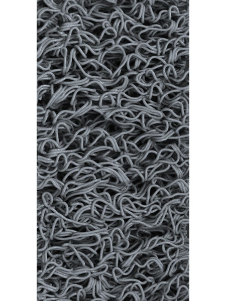 Πατάκι εξώπορτας Europe Grey 15mm Διάτρητο φάρδος: 122cm