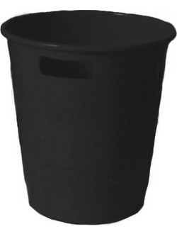 Ark καλάθι πλαστικό 9lt μαύρο 27,5x25,5εκ