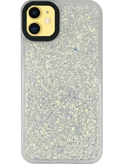 Vivid Glitter Shine Case Apple iPhone 11 Pro Silver - (CS-FSHN GLT 11-2403001)