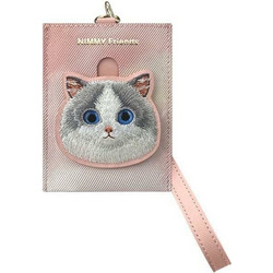 Nimmy - Πορτοφόλι για κάρτες Big Eyed Pet 2.0 Cat - Ροζ