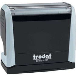 TRODAT ΣΦΡΑΓΙΔΑ 58x22mm PRINTY 4913 ΠΑΣΤΕΛ ΜΠΛΕ