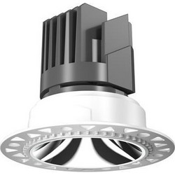 Eurolamp LED COB χωνευτό φωτιστικό γυψοσανίδας 9W 60 3CCT (145-65100)