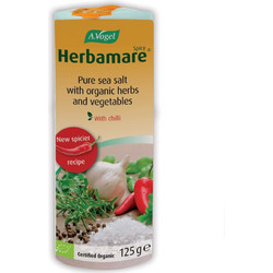 A.Vogel Herbamare Spicy 125gr (Θαλασσινό Αλάτι με Τσίλι, Λαχανικά, Βότανα & Φύκη του Ωκεανού)