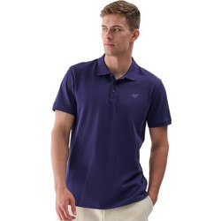 4F Ανδρική Αθλητική Μπλούζα Polo Navy Μπλε 4FWSS24TPTSM130-31S
