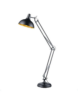 Φωτιστικό Δαπέδου Salvador R46061032 Black Mat RL Lighting E27 180cm
