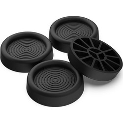 MELICONI 4 ANTI-VIBRATION FEET - BLACK COLOR