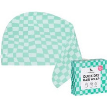 Dock & Bay Πετσέτα μαλλιών Τουρμπάνι Hair Wrap Check Mate 5061011623201