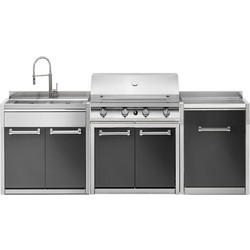 Κουζίνα εξωτερικής χρήσης SWING 9SK9BQRB25063AN Steel