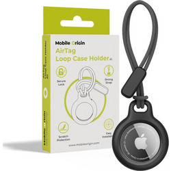 Mobile Origin Airtag Loop Case Holder A1 black (MO-ALCH-BLK-A1)