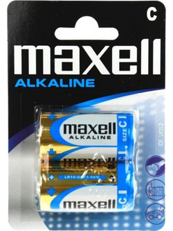 Maxell Gold Alkaline C 2τμχ