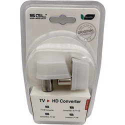 Βύσμα κεραίας TV Coax γωνιακό - 2pcs - 1820-2 - 098722