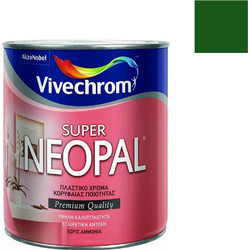 Vivechrom Super Neopal Πλαστικό Χρώμα Εσωτερικού Χώρου Πράσινο 7Σ 0.20lt