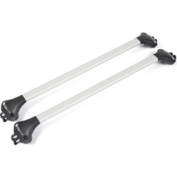 Μπάρες οροφής ασημί Oval Bar 78-119cm (Flush Rails)