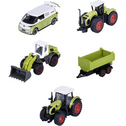 Majorette Claas Farm 5 Pieces Giftpack Σετ Οχήματα