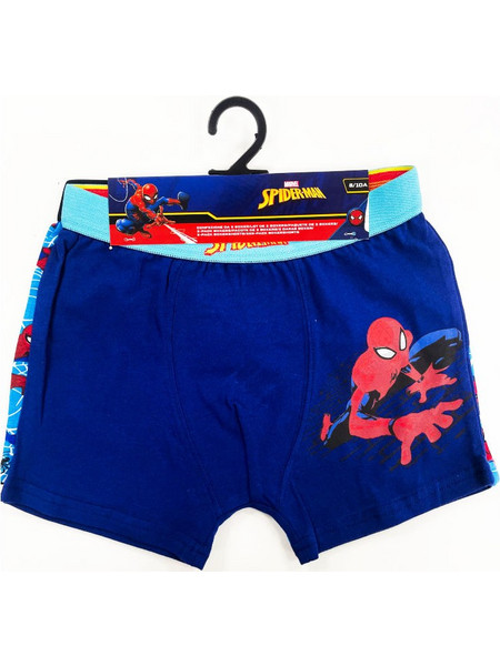 Παιδικό Σετ 2 Εσώρουχα Μποξεράκια Spiderman Για Αγόρι