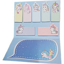 Set Post it Unicorn memo stick