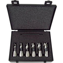 EVOLUTION CUTTERKIT Set κόπτες weldon για μαγνητικό τρυπάνι βαθους 25 mm 6τμχ