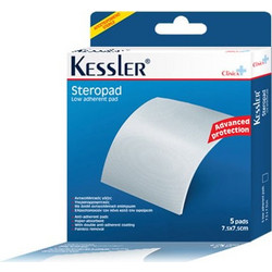 Kessler Steropad Μη Αποστειρωμένες Γάζες 7.5x7.5cm 5τμχ