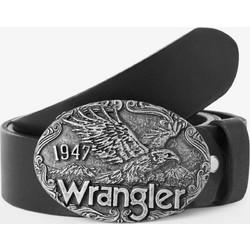 Wrangler Easy Belt Ανδρική Ζώνη Δερμάτινη Μαύρη 112141114