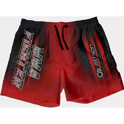 Athlon MMA Fighter Ανδρικό Μαγιό Σορτς με Σχέδια Κόκκινο 325-1838