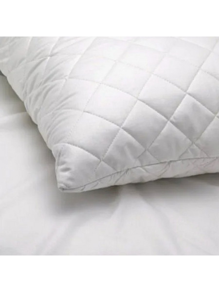 KOMVOS HOME ΜΑΞΙΛΑΡΟΘΗΚΗ ΚΑΠΙΤΟΝΕ MICROFIBER 100% 50X70 - LE BLANC 5201847014020